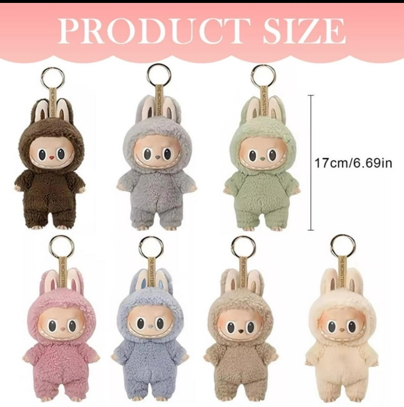 POPMART LABUBU DOLL KEYCHAIN